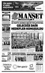 KAHRAMANMARAŞ MANŞET