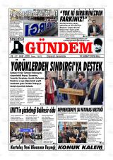 SINDIRGI GÜNDEM