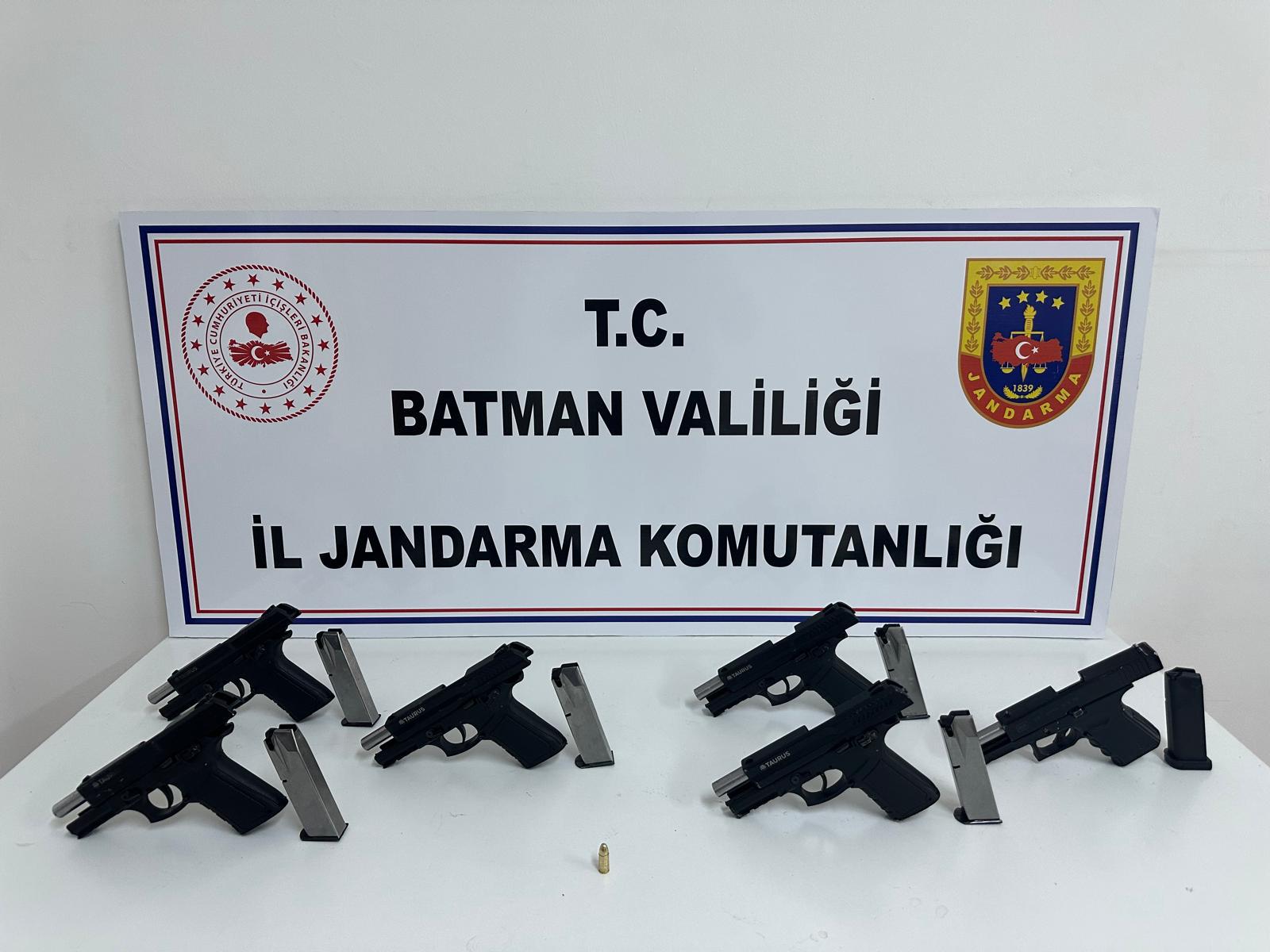 Batman’da Kaçak Silah ve Mühimmat Operasyonu: 1 Tutuklama
