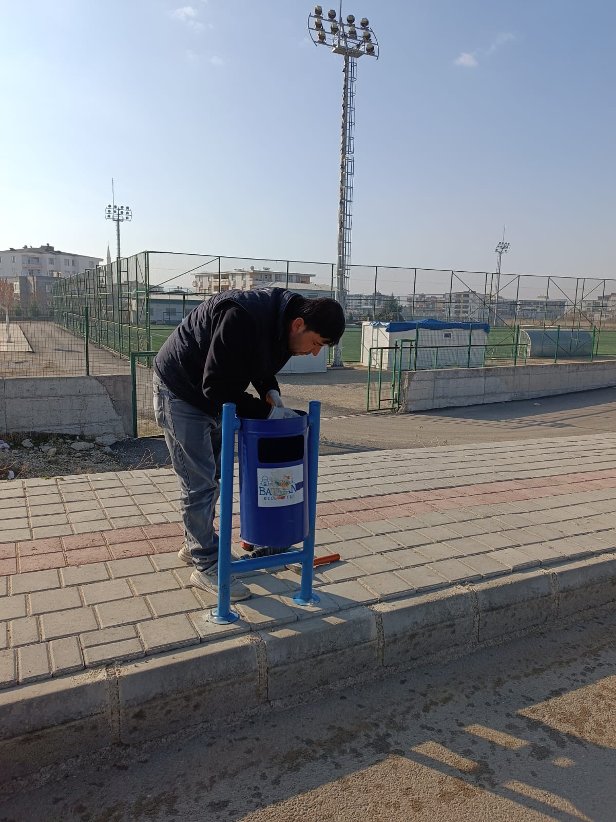 Batman’da 75 Noktaya Çöp Kutusu Yerleştirildi