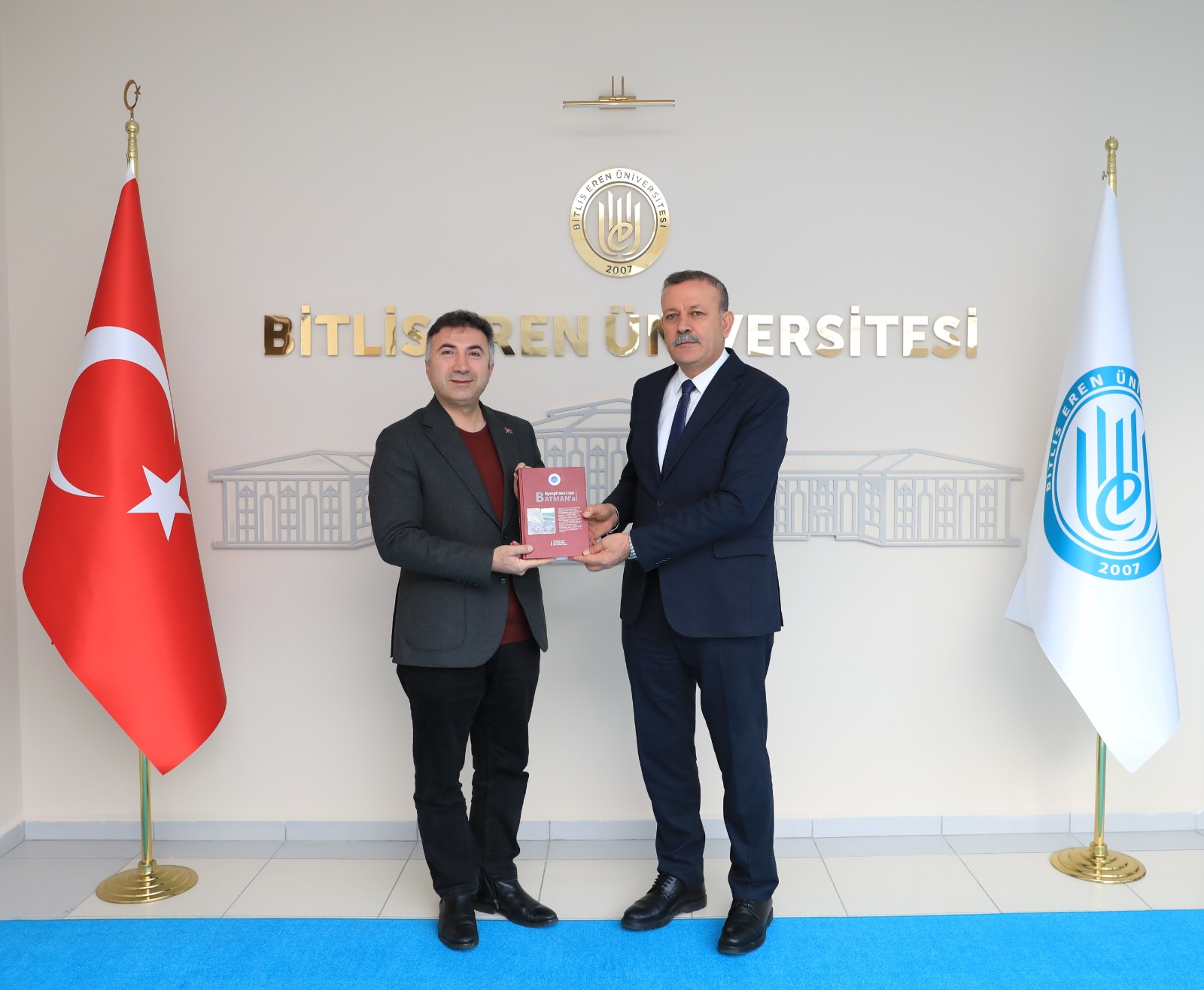 Batman Üniversitesi Rektörü Demir’den Bitlis Eren Üniversitesi’ne Ziyaret