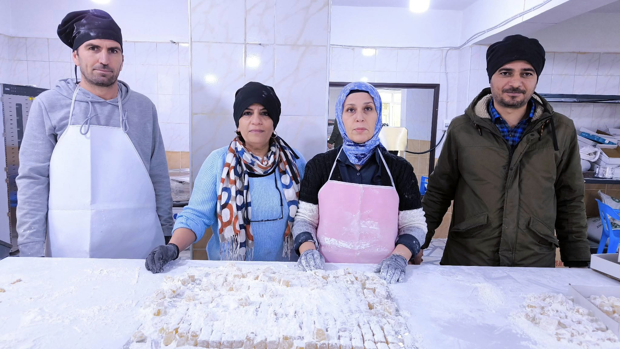 Kadın Girişimciler Sason’da Lokum Üretimine Başladı