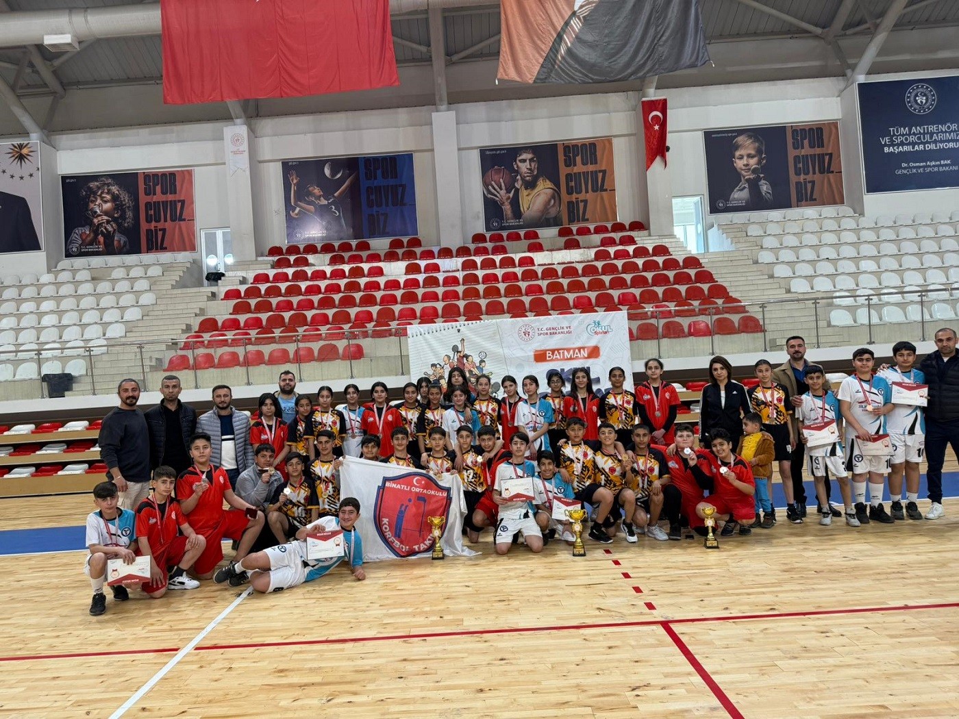 Binatlı Ortaokulu Korfbol İl Şampiyonu Oldu