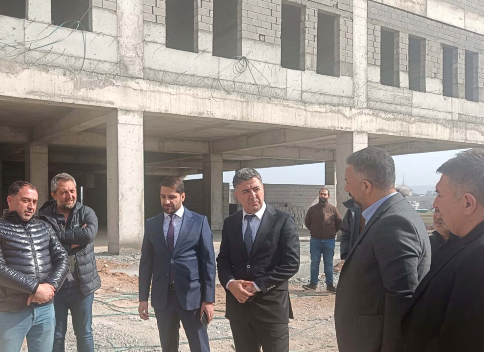 Batman’da Yapılacak Olan 500 Yataklı Devlet Hastanesi İnşaatı Hızla Devam Ediyor