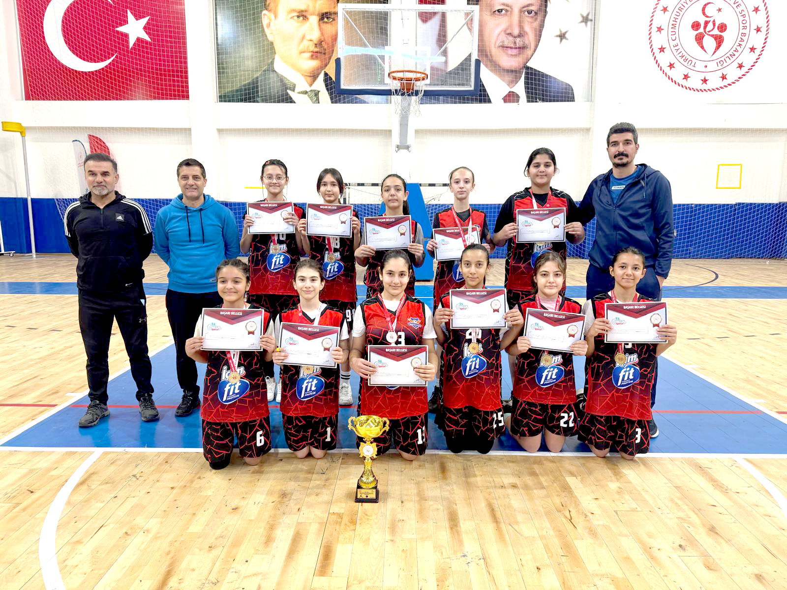 Potanın Minik Şampiyonları Belirlendi