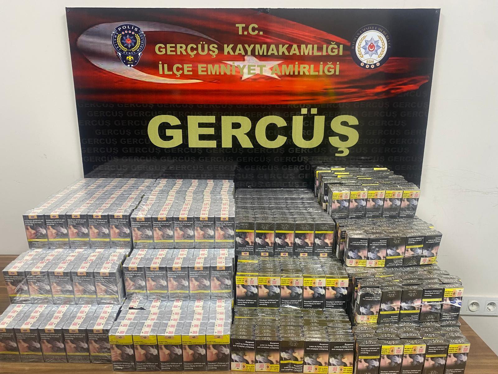 Gercüş’te Kaçak Sigaraya Geçit Yok