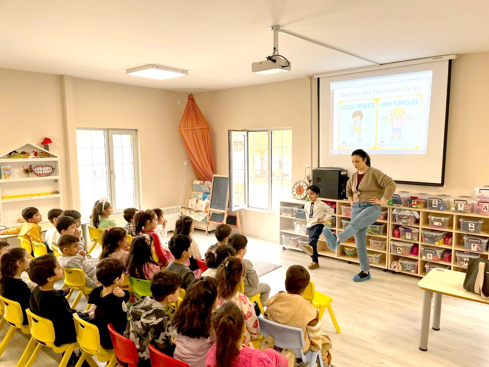 Miniklere Hareketli Yaşam Bilinci Aşılandı