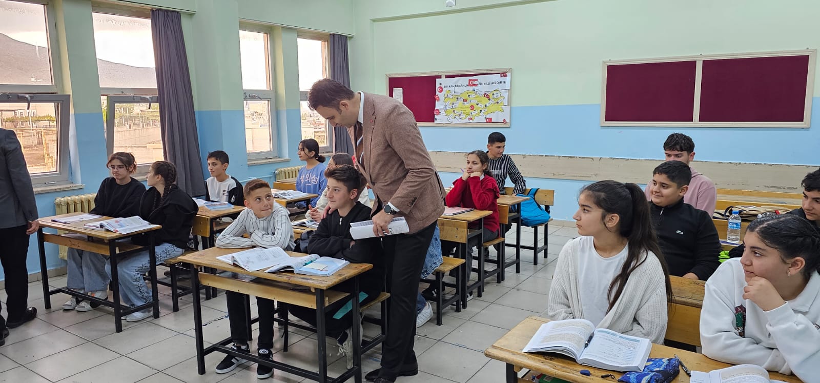 Hasankeyf Kaymakamından Sınava Hazırlanan Öğrencilere Destek Ziyareti