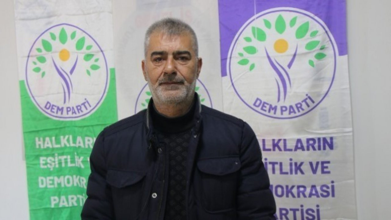 DEM Parti İl Eşbaşkanı Mustafa Tekik, Kalp Krizi Nedeniyle Hayatını Kaybetti