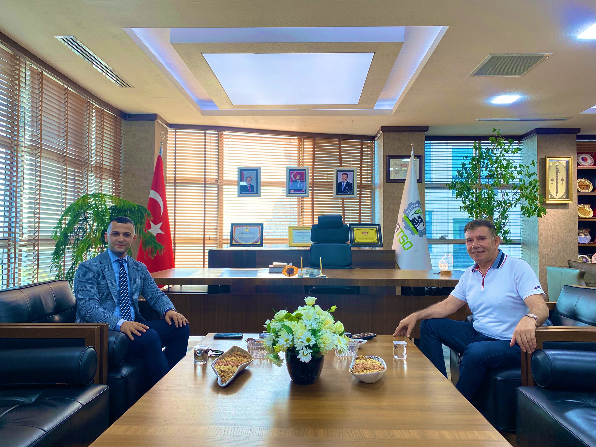 Göktaş’tan BATSO’ya Teşekkür ve Veda Ziyareti