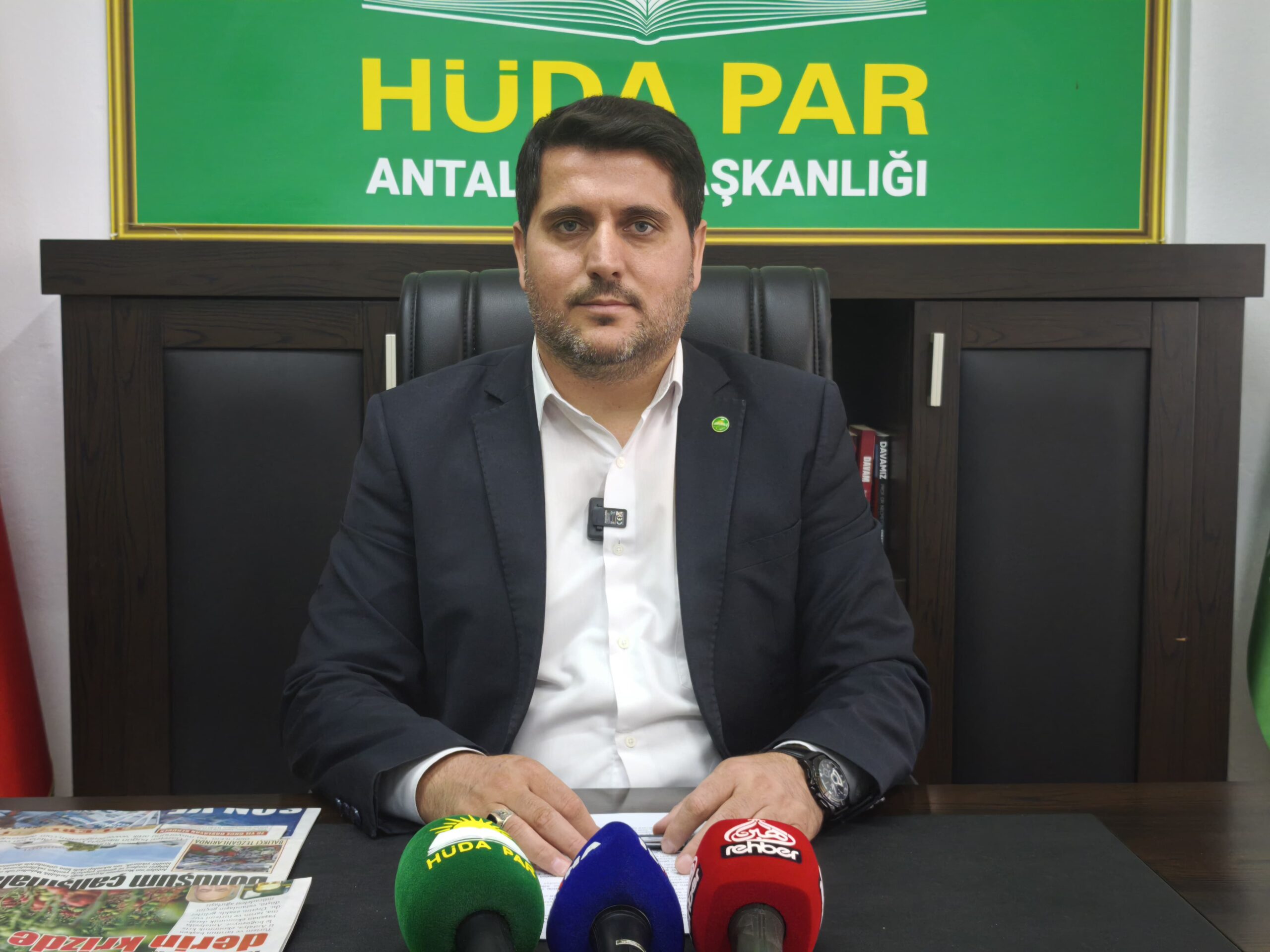 HÜDA PAR İl Başkanı Durmaz: “Yerel Basına Destek Artmalı”