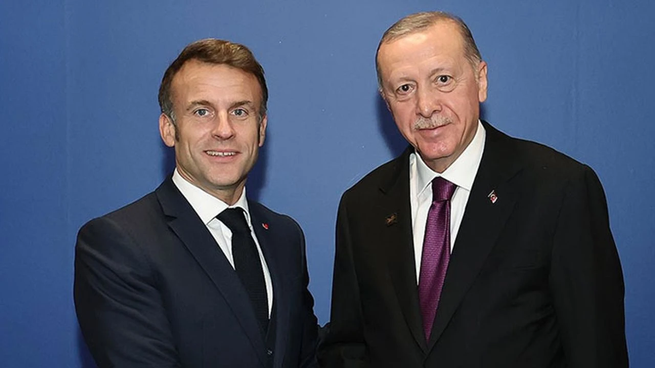Cumhurbaşkanı Erdoğan, Macron ile Gazze gündemli görüşme yaptı