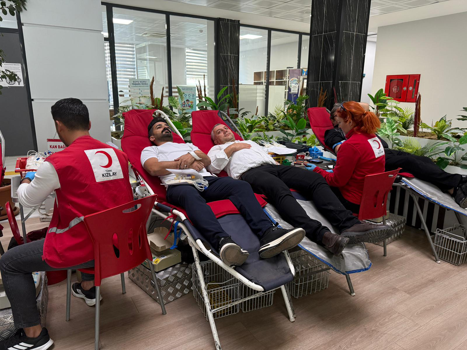 Batman Belediyesi Personelinden Kan Bağışı Desteği