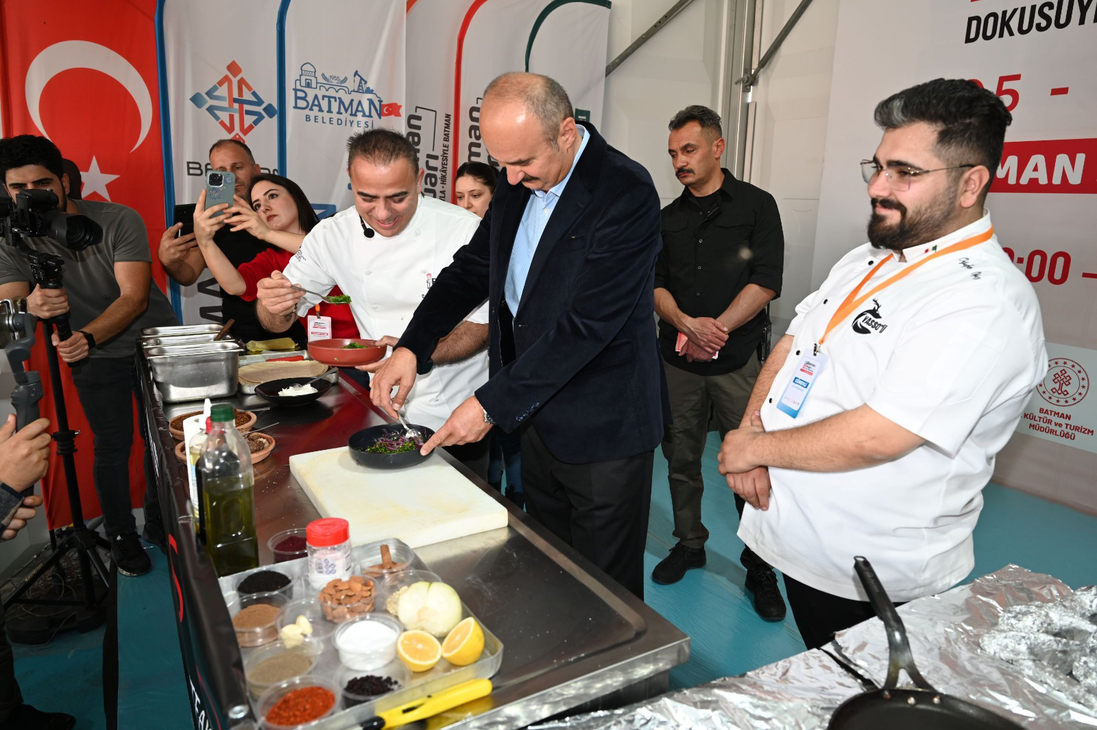 Batman 3. Gastronomi Fuarı Açıldı