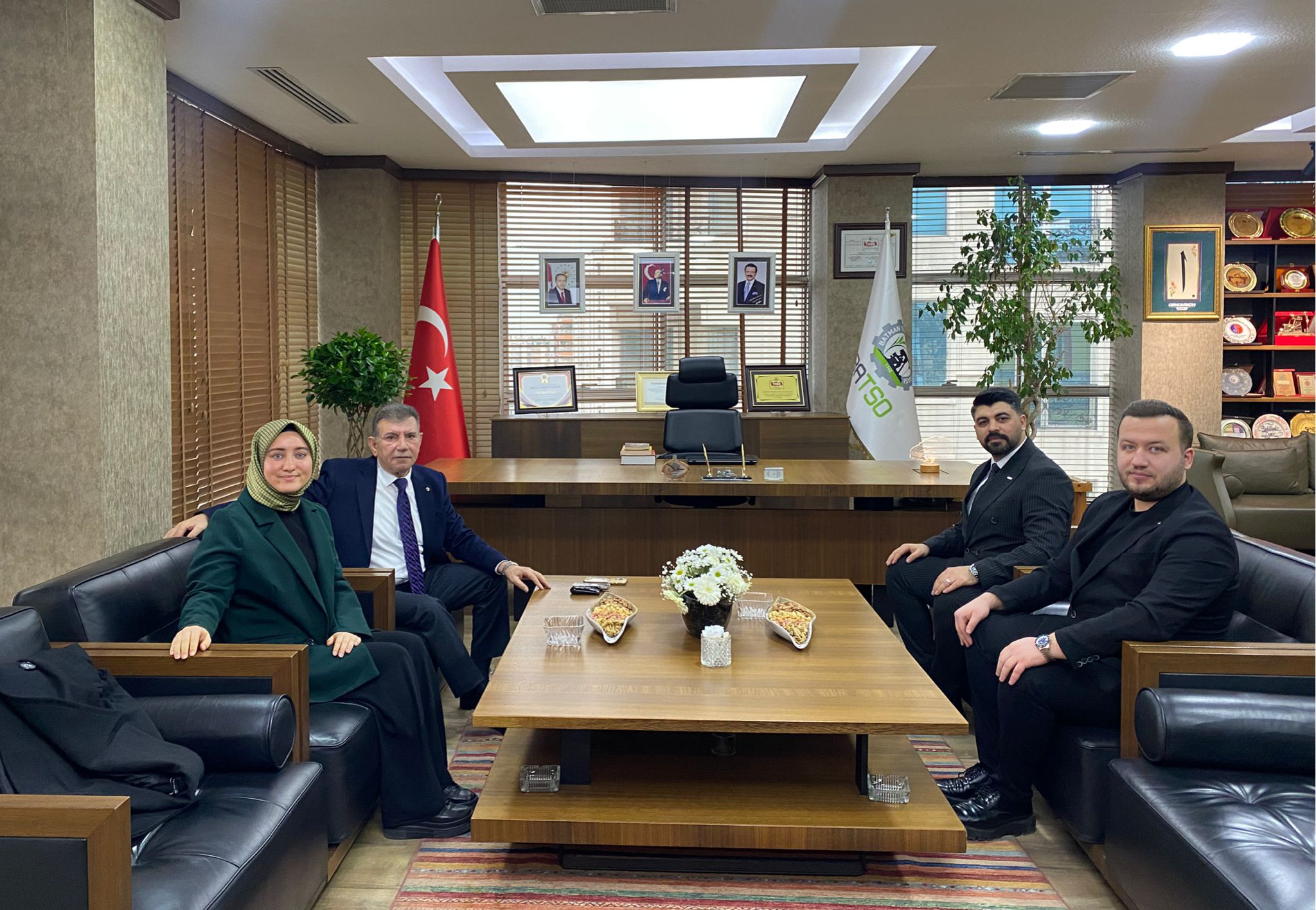 Genç ASKON’dan BATSO Başkanı Demir’e Ziyaret