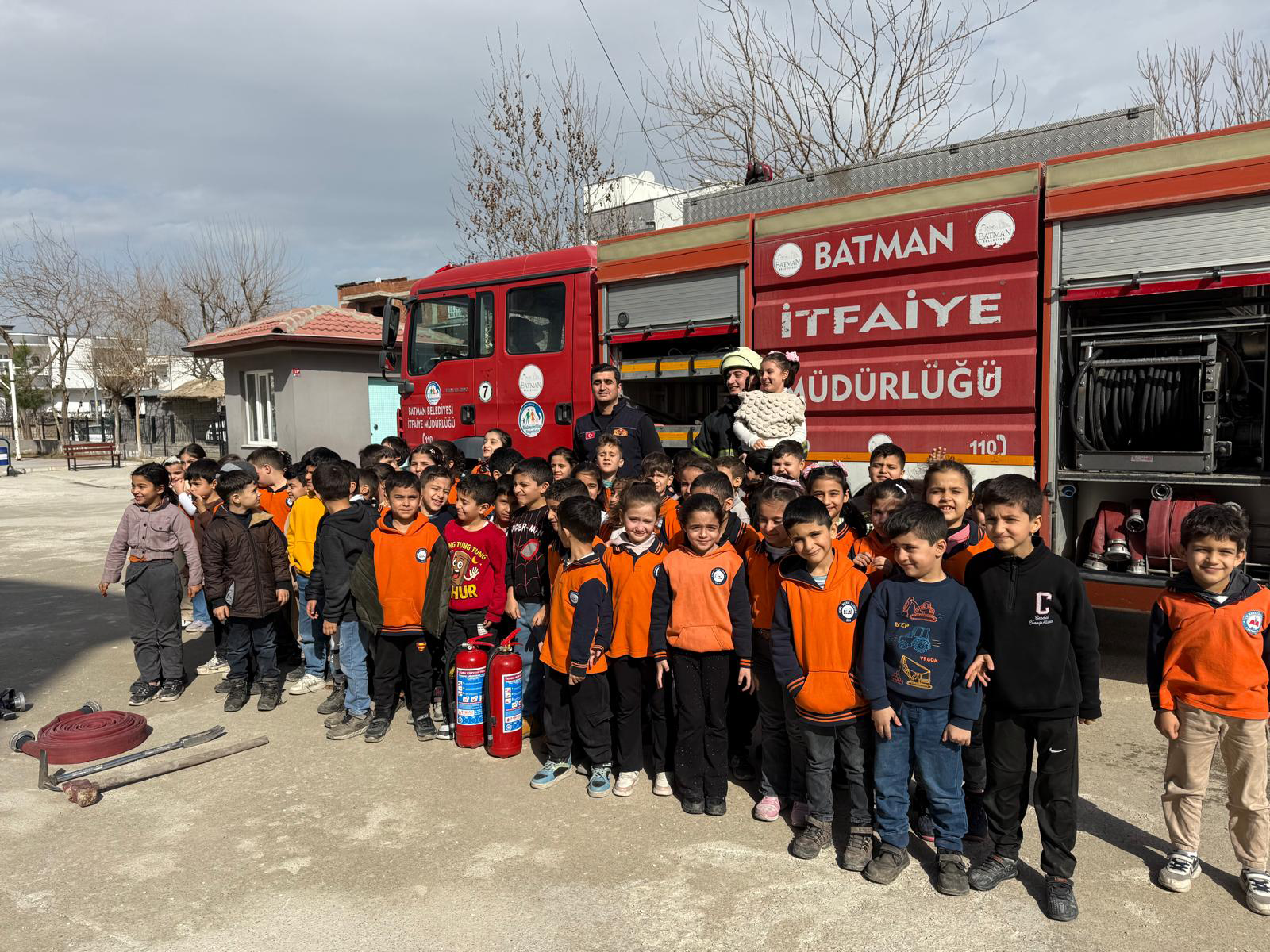 Miniklere Yangın Bilinci Aşılandı