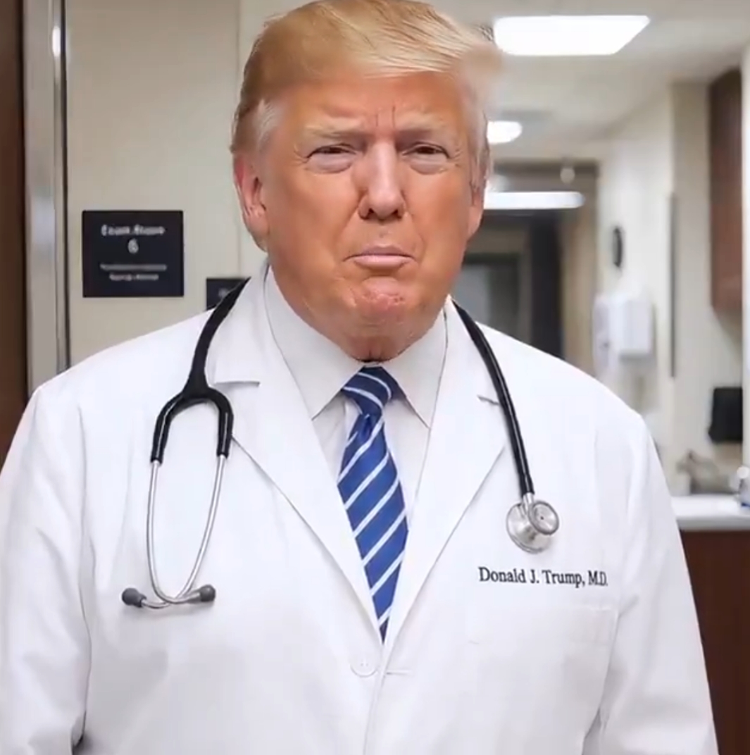 ABD Başkanı Donald Trump “Doktor” Oldu: Yapay Zekayla Muhaliflerine Reçete Yazdı