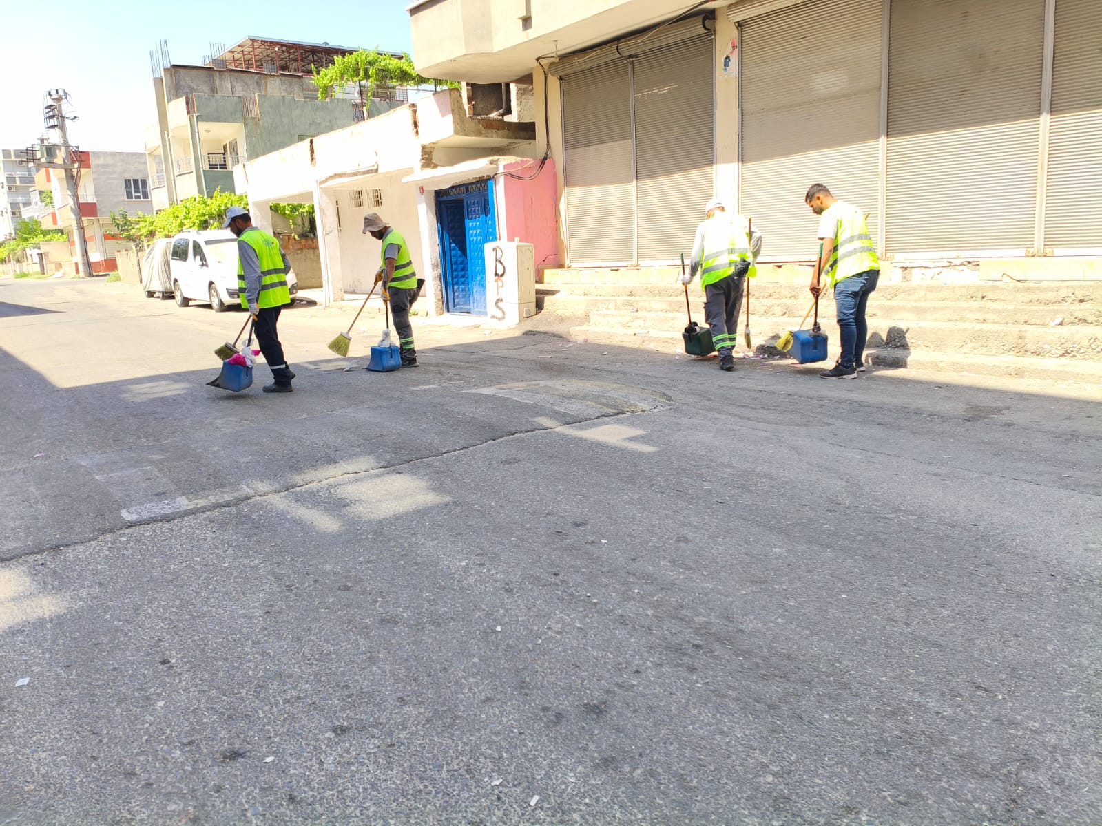 Mahallelerde Hummalı Temizlik: 20 Personel ve Teknik Araçlarla Hijyen Seferberliği